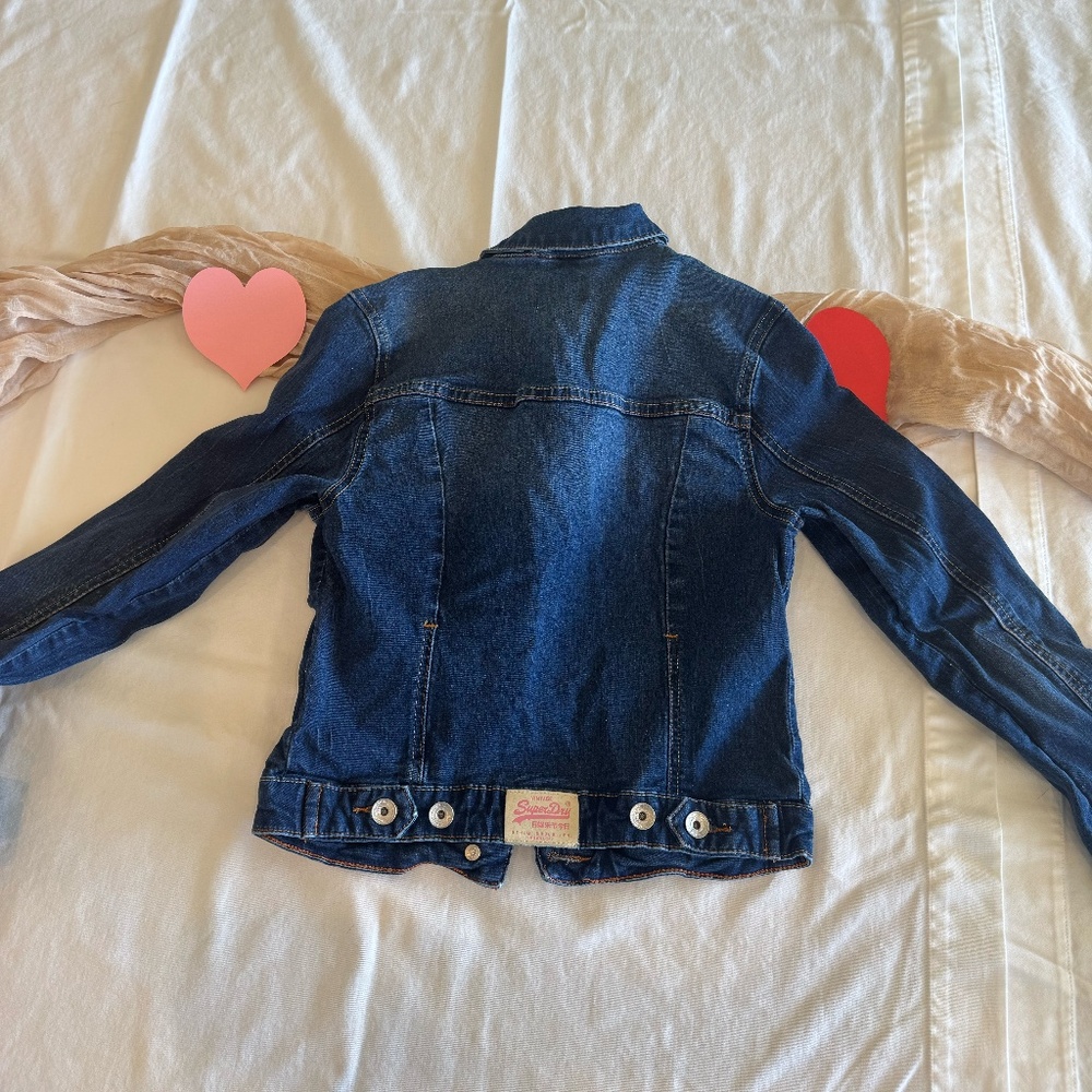 Superdry Cropped Denim Jacket - image 4